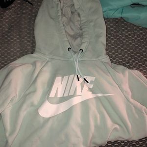 Blue nike hoodie!